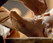 lavar pies servicio cristiano